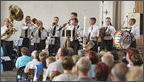 Een verstild moment uit de Jazzdienst in de Grote Kerk.